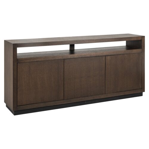 Oakura 3-türiges Sideboard (Braun)