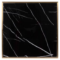 Bistrotafel Zenza (Black/gold)