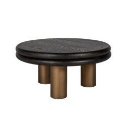 Macaron Couchtisch (Schwarz rustikal)