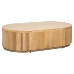Salontafel Belfort capsule (Natural oak)