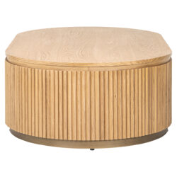 Salontafel Belfort capsule (Natural oak)