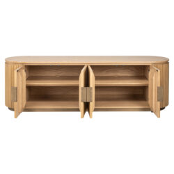 TV-meubel Belfort 4-deurs (Natural oak)