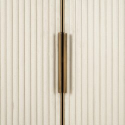 Wandkast Tivoli 2-deurs 3 open planken (White)