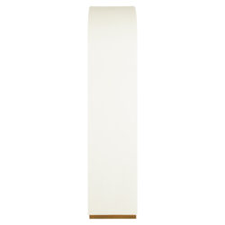 Wandkast Tivoli met gebogen bovenkant 2-deurs 3-planken (White)