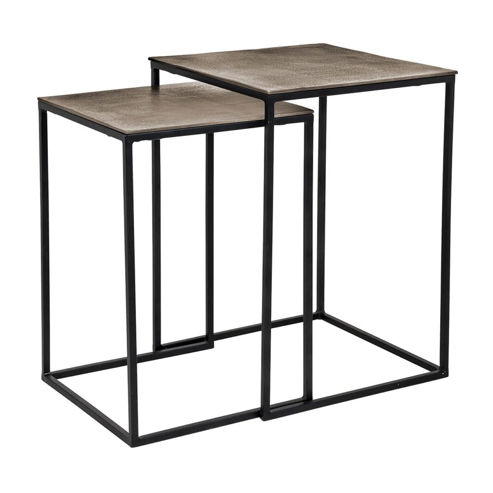 Coffee table Finn set of 2 champagne gold (Champagne gold)