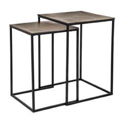Coffee table Finn set of 2 champagne gold (Champagne gold)