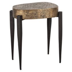 Bijzettafel Declan (Black/gold)