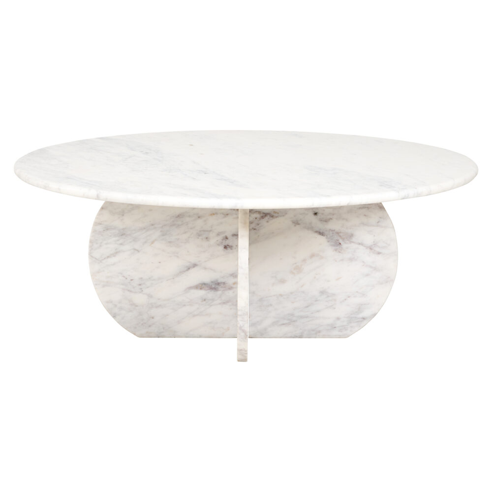 Salontafel Holmes 90Ø (White)