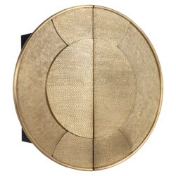 Wandkast Bowie (Black/gold)