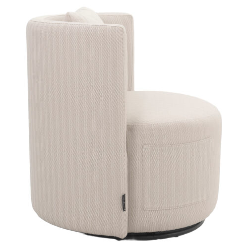 Silla de comedor giratoria Outdoor Marlin beige (22080 Beige)