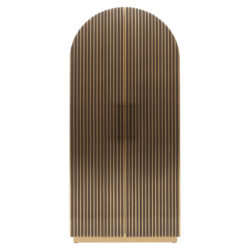 Wandkast Les Arcs 2-deurs (Brushed Gold)