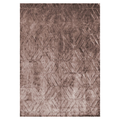 Vloerkleed Yoeri dark brown 200×300 (Brown)