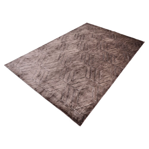 Vloerkleed Yoeri dark brown 200×300 (Brown)