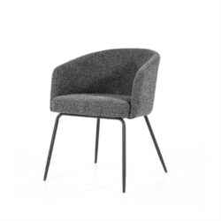 Stoel Astrid – antraciet Baquer