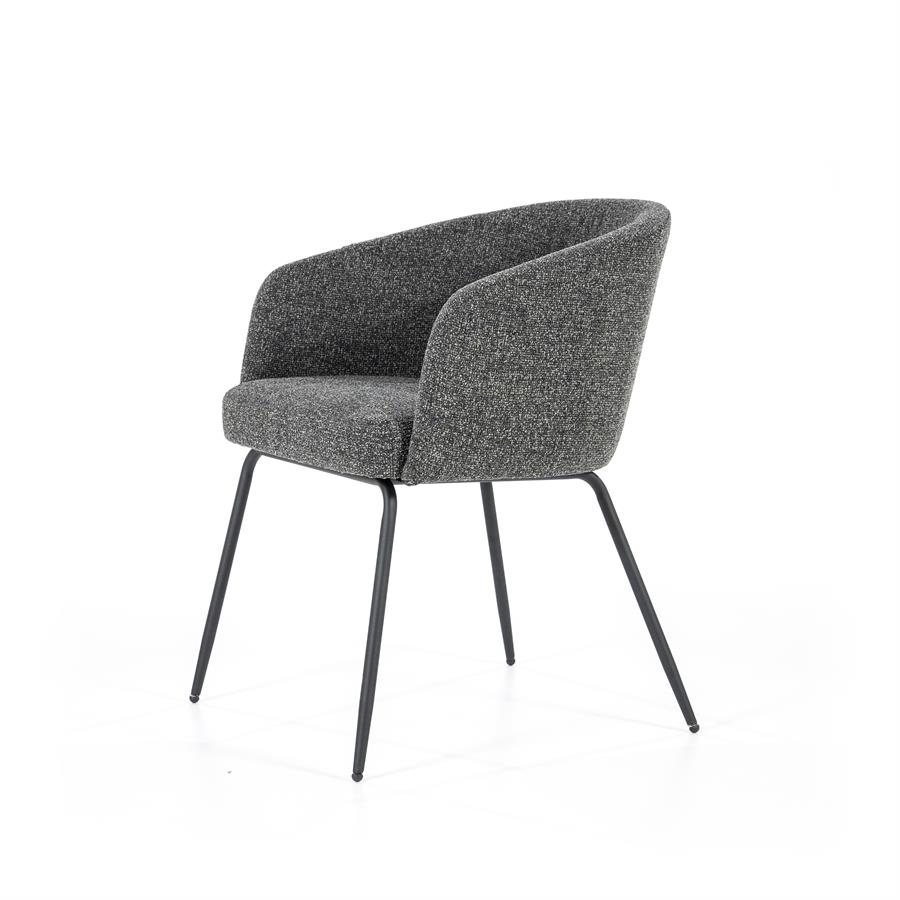 Stoel Astrid – antraciet Baquer
