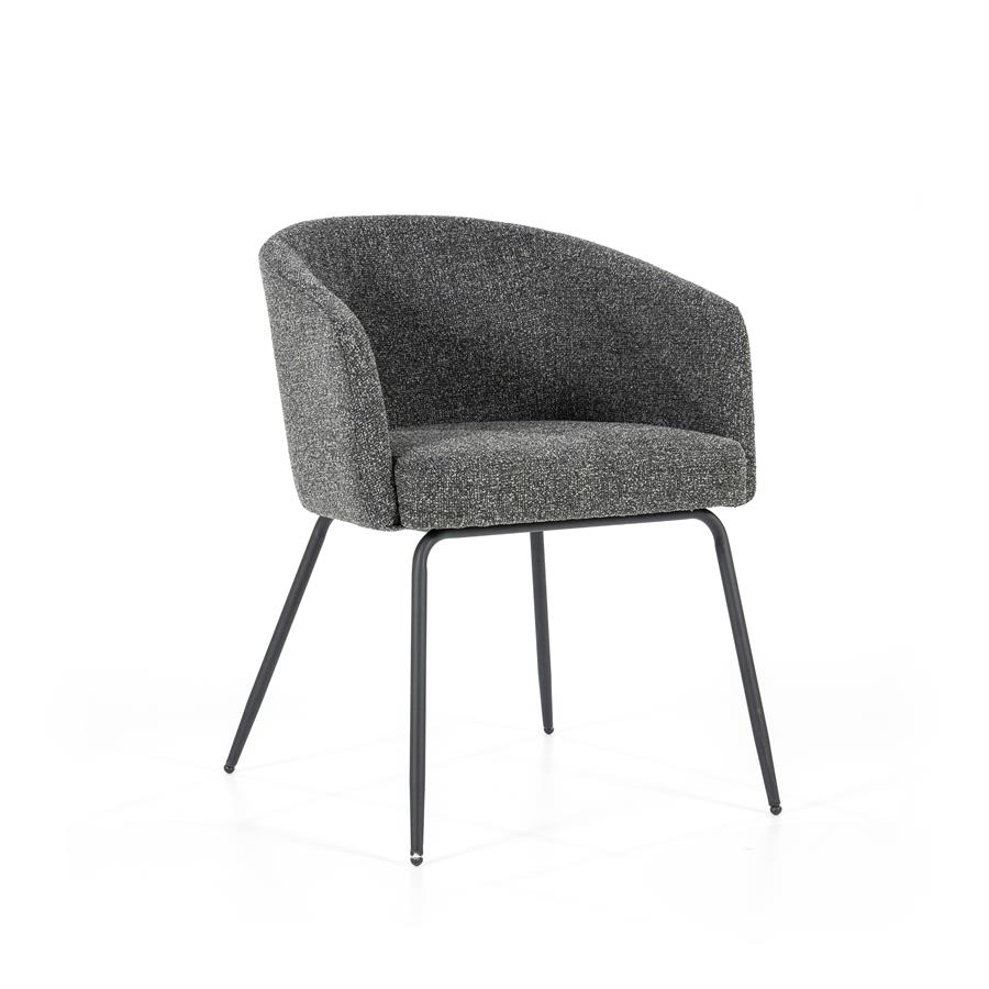 Stoel Astrid – antraciet Baquer
