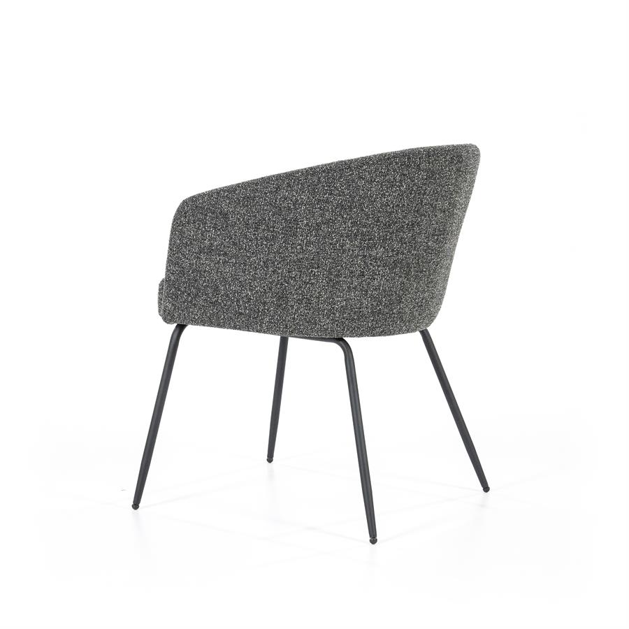 Stoel Astrid – antraciet Baquer