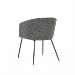 Stoel Astrid – antraciet Baquer