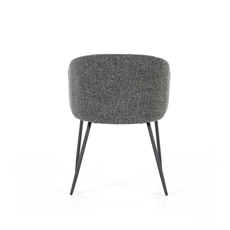 Stoel Astrid – antraciet Baquer