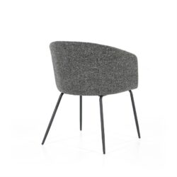 Stoel Astrid – antraciet Baquer