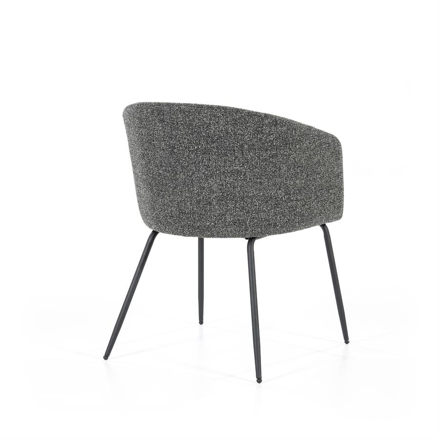 Stoel Astrid – antraciet Baquer