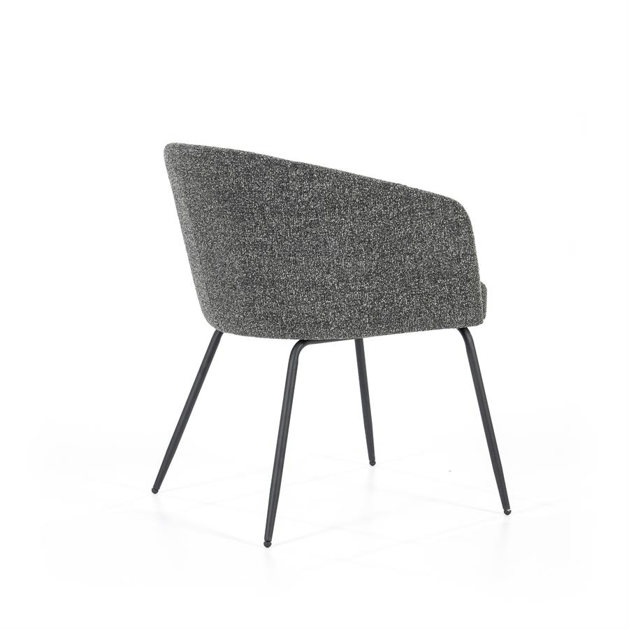 Stoel Astrid – antraciet Baquer