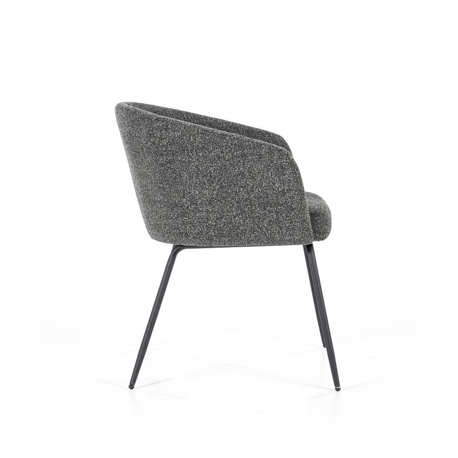 Stoel Astrid – antraciet Baquer