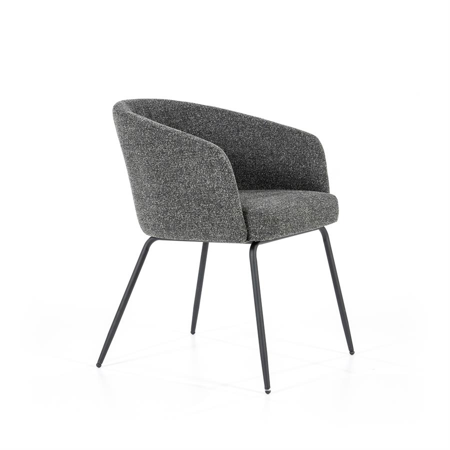 Stoel Astrid – antraciet Baquer