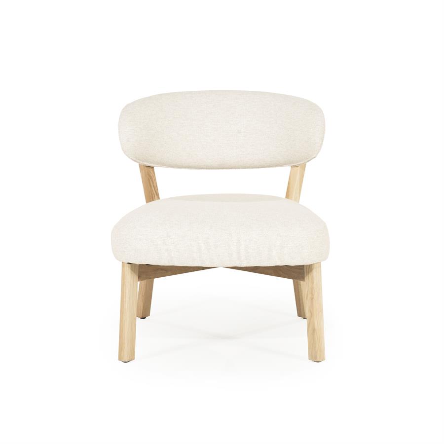Fauteuil Mikky naturel – beige Moon