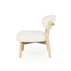 Fauteuil Mikky naturel – beige Moon