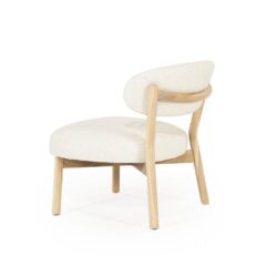 Fauteuil Mikky naturel – beige Moon