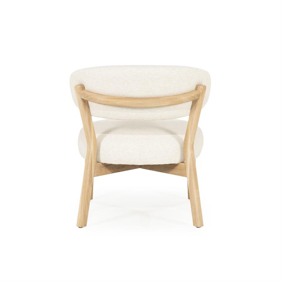 Fauteuil Mikky naturel – beige Moon