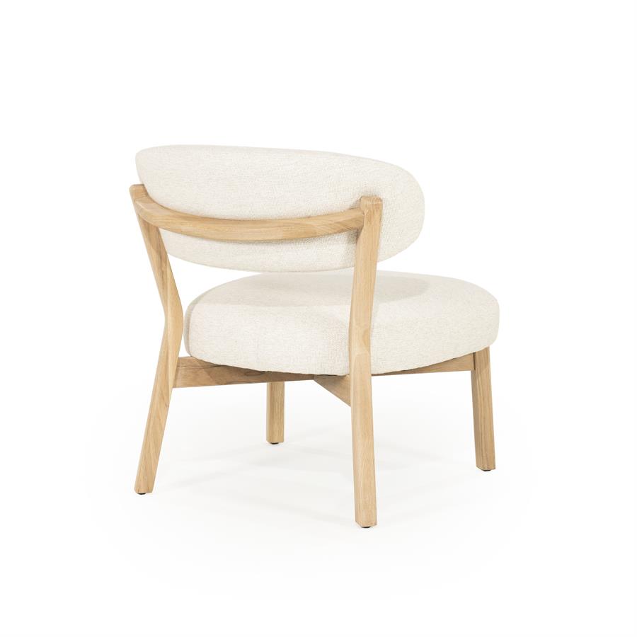 Fauteuil Mikky naturel – beige Moon