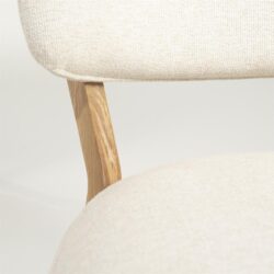 Fauteuil Mikky naturel – beige Moon