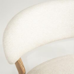 Fauteuil Mikky naturel – beige Moon
