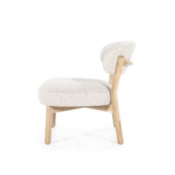 Fauteuil Mikky naturel – taupe Moon