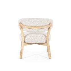 Fauteuil Mikky naturel – taupe Moon