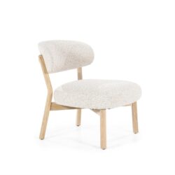 Fauteuil Mikky naturel – taupe Moon