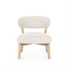 Fauteuil Mikky naturel – taupe Moon