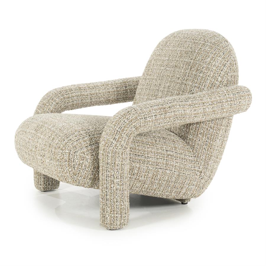 Fauteuil Monica – taupe Asti