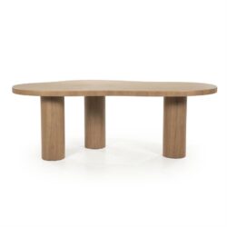 Eettafel Bobbie – lichtbruin