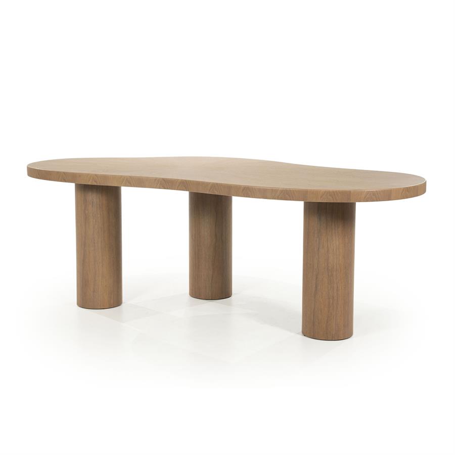 Eettafel Bobbie – lichtbruin
