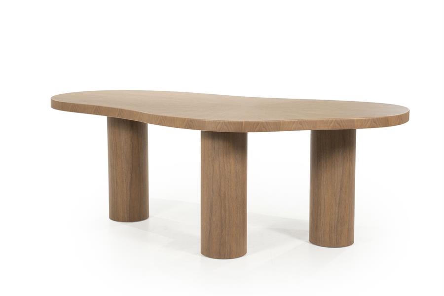 Eettafel Bobbie – lichtbruin