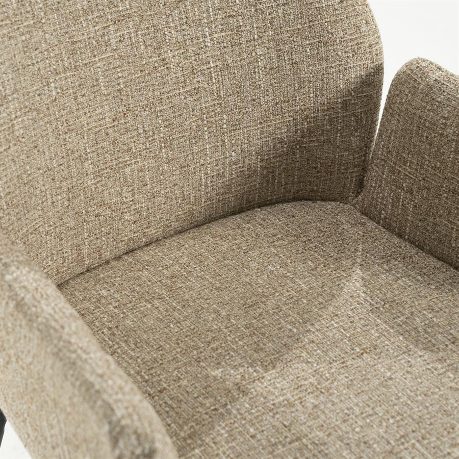 Stoel Indy – taupe Donna