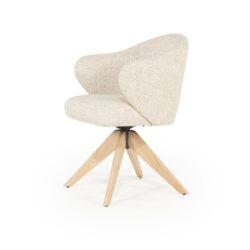 Stoel Connor naturel – beige Donna