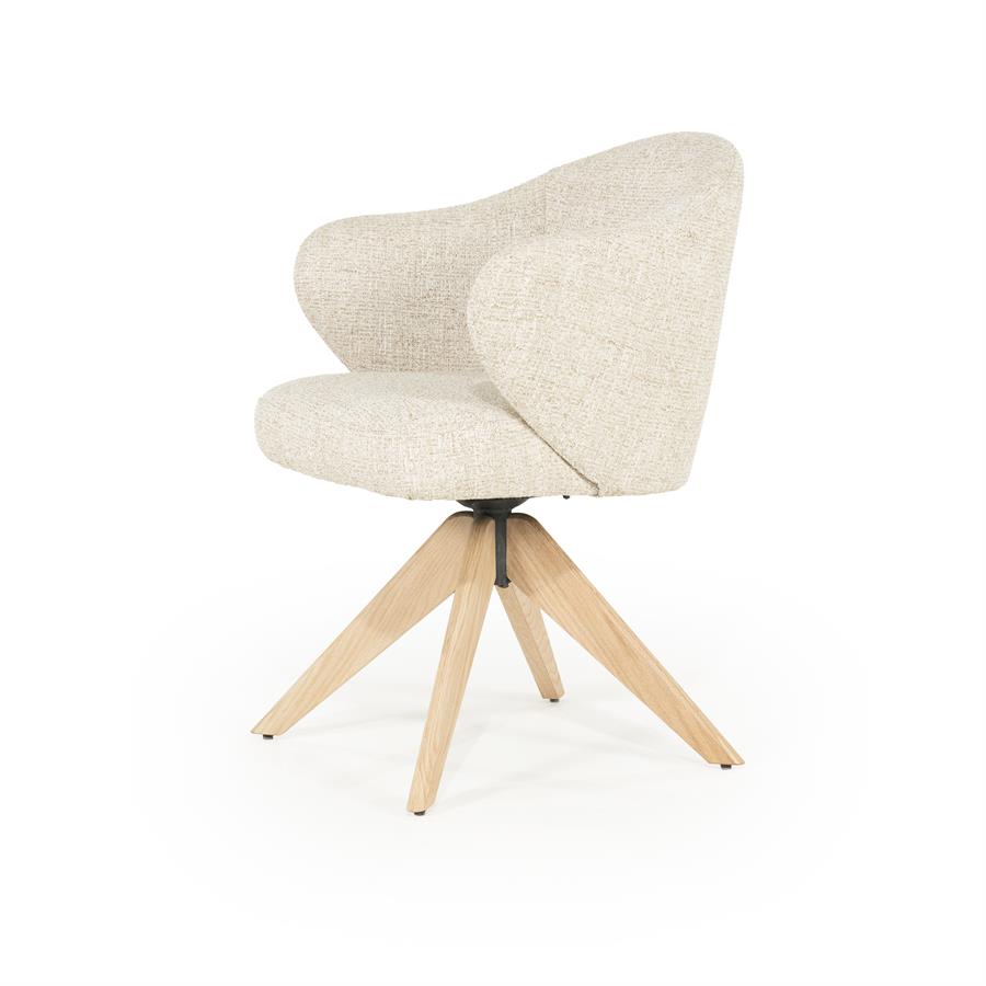 Stoel Connor naturel – beige Donna