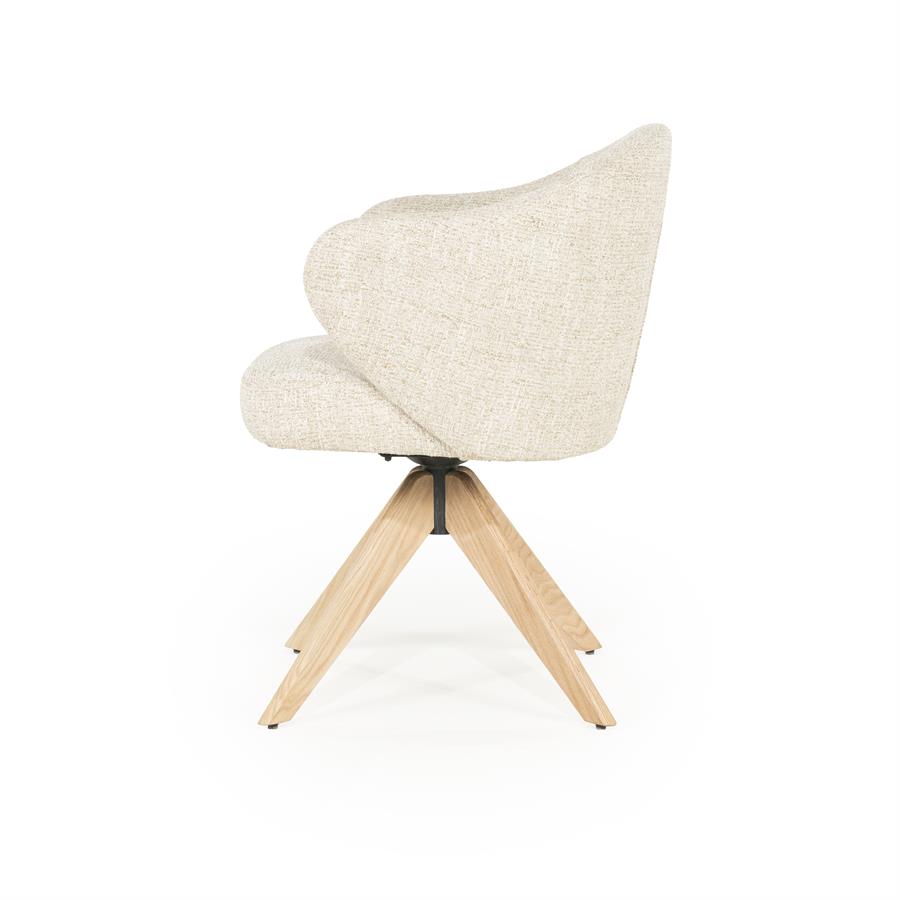Stoel Connor naturel – beige Donna