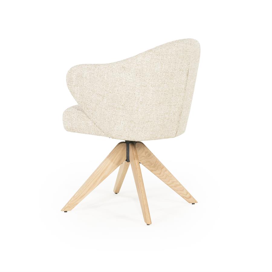 Stoel Connor naturel – beige Donna