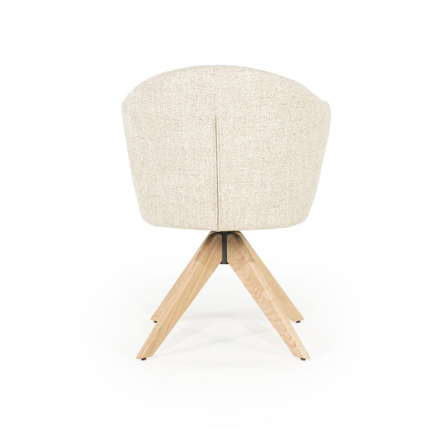 Stoel Connor naturel – beige Donna