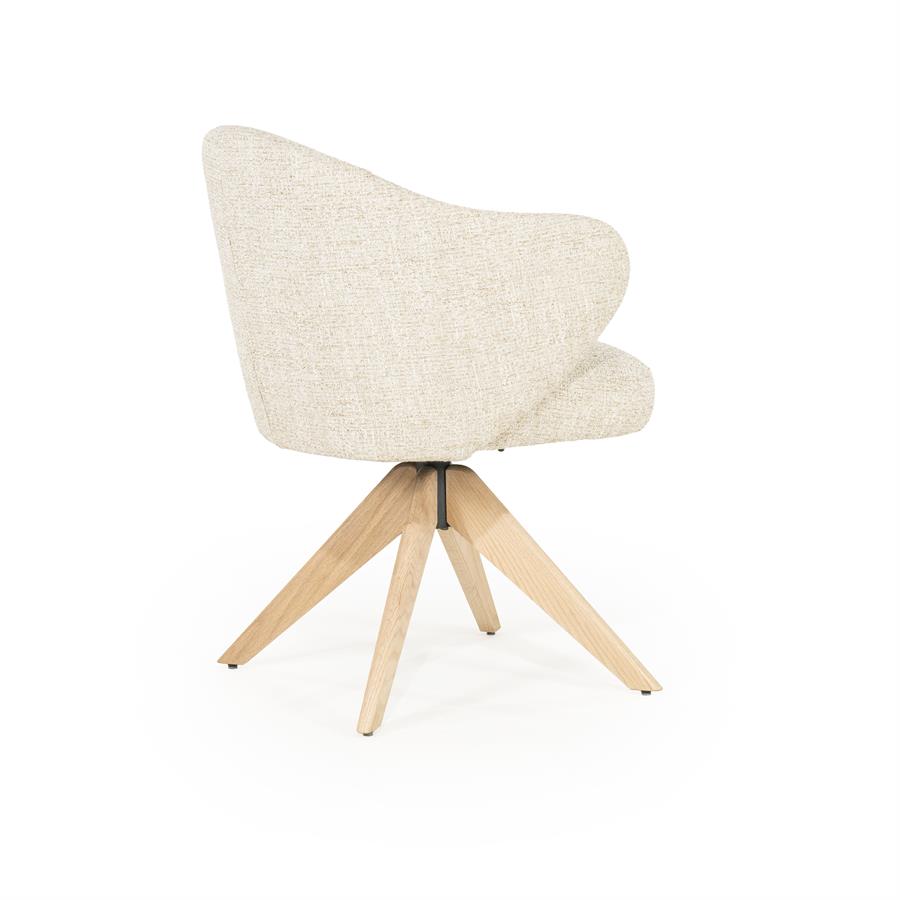 Stoel Connor naturel – beige Donna
